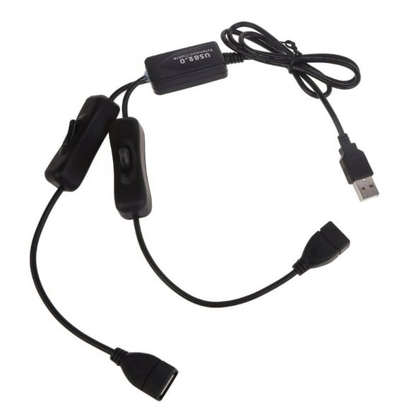 JZROCKER Double-headed USB Extension Line Wire for U-Disks Keyboards USB Fan USB Light