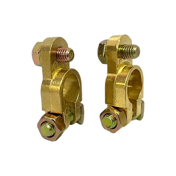 JZROCKER Easy Install 8mm Battery Terminals Connectors High Conductivity Battery Lugs Simple Installation for 12V to 48V Vehicle