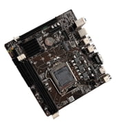 JZROCKER Efficient H61 Chipset Computer Motherboard with 10 USB Port and Onboards Ethernet for 1155Series CPUs Processors