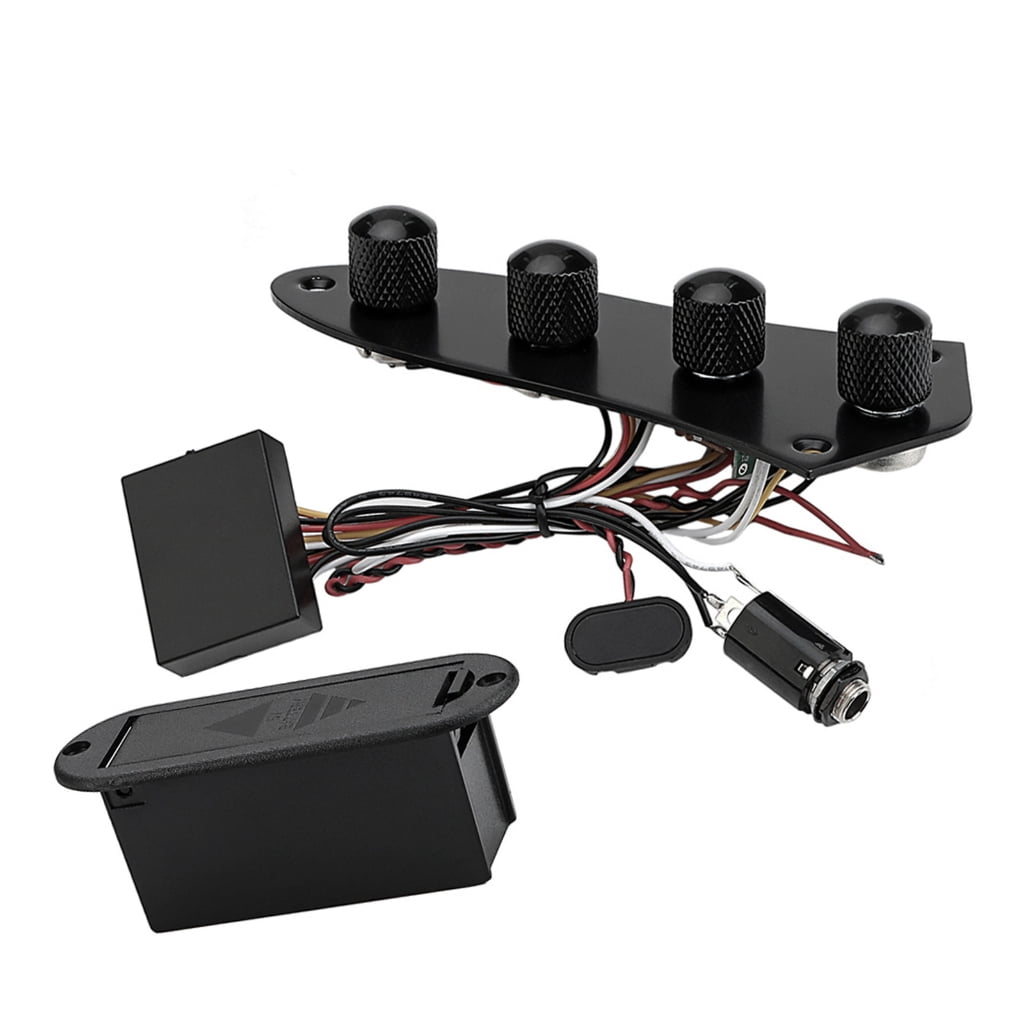 JZROCKER Electric Guitar Control Plate Assembly Wire Loaded Prewired Guitar Switches Control Plate Musical Instrument Accessories