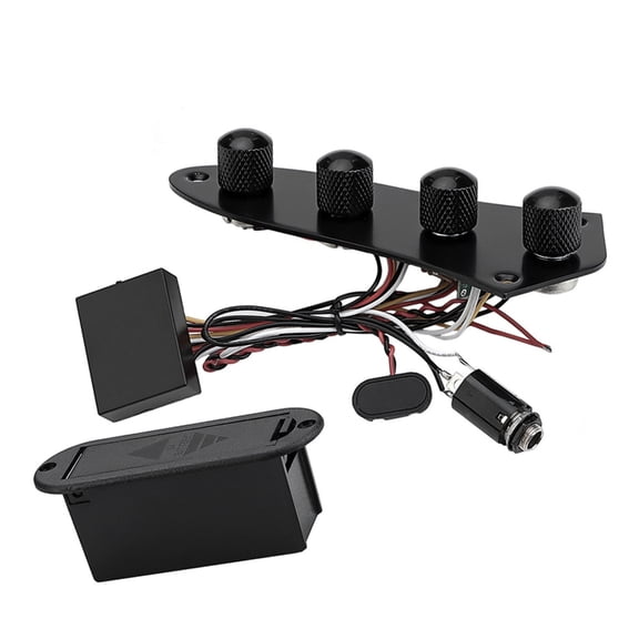 JZROCKER Electric Guitar Control Plate Assembly Wire Loaded Prewired Guitar Switches Control Plate Musical Instrument Accessories