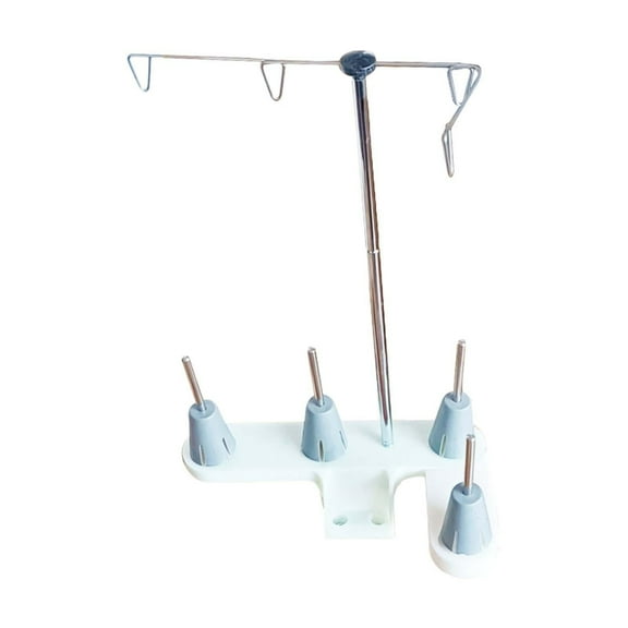 JZROCKER Embroidery Thread Spool Holder Thread Holders with 4 Spools Sewing Thread Stand Thread Roll Holder for Quilting