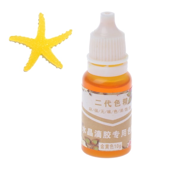 JZROCKER Epoxy Resin Pigment 15Color Translucent & Pearlescent Liquid Resin Dye Highly Concentrated Colorant for Resin Jewelry
