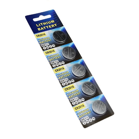 JZROCKER Essential CR2016 3V Button Batteries For Electronics High Capacity &Reliability Lithium Batteries Efficient Energy Use