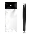 thumbnail image 1 of JZROCKER Eyebrows Facial Hair Tweezers For Women Splinter and Ingrown Hair Removal Professional Stainless Steel Black, 1 of 14