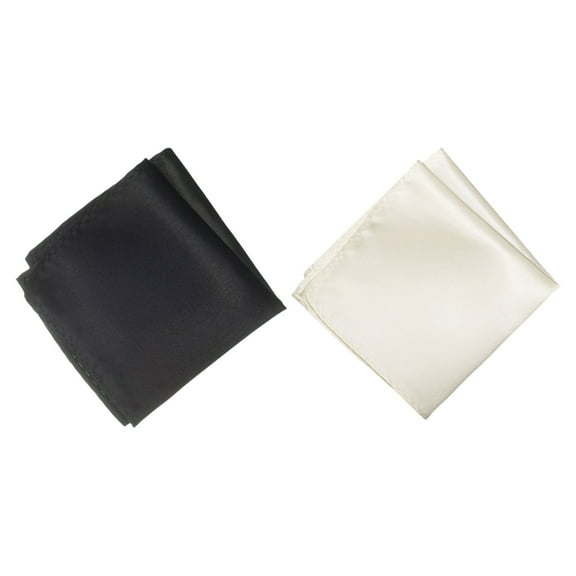 JZROCKER Fashionable Men's Pocket Square Multiuse Handkerchief Face Cloth For Formal Outfit Business Suit Pocket Kerchief 2PCS