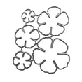 thumbnail image 1 of JZROCKER Five Petal Flower Cutting Dies DIY Album Stamp Blessing Card Making Mold, 1 of 6