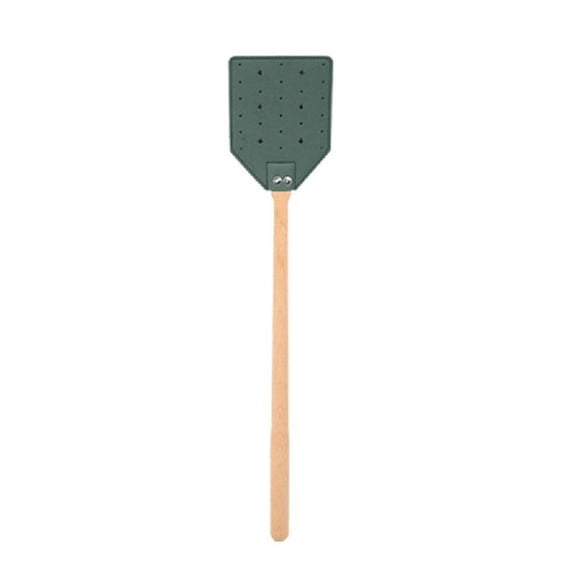 JZROCKER Fly Swatters Flyswatter Manual Heavy Duty Fly Swatters with Long Wood Handle Swatters for Home Indoor