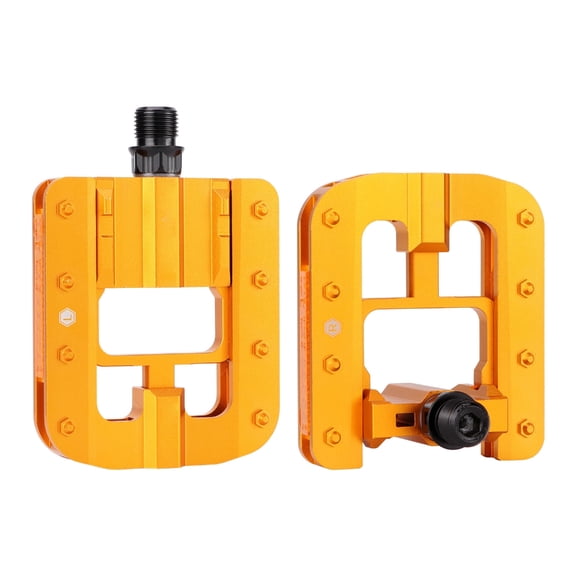 JZROCKER Folding Bike Pedals Mountain Bike Pedals NonSlip Bicycles Flat Pedals