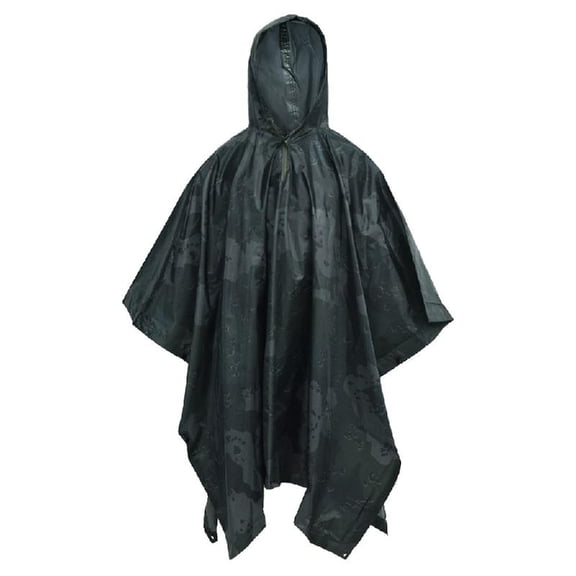 JZROCKER Folding Raincoats with Hooded Camping Hunting Clothes Shelter Tent Rain Gear