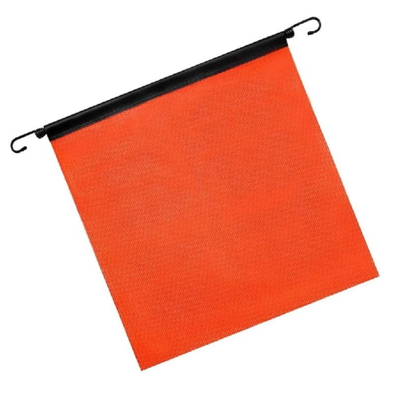 JZROCKER Folding Warning Flags Multifunction Safety Flags Reusable Bicycles Flags