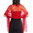 thumbnail image 1 of JZROCKER Formal Shawls And Wraps For Evening Dresses Summer Shawl Wraps For Women Lightweight Pashmina Shawl, 1 of 16
