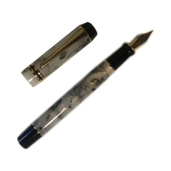 JZROCKER Fountain Pens, Long Medium Inking Pens Smooth Writing Pens with Converter