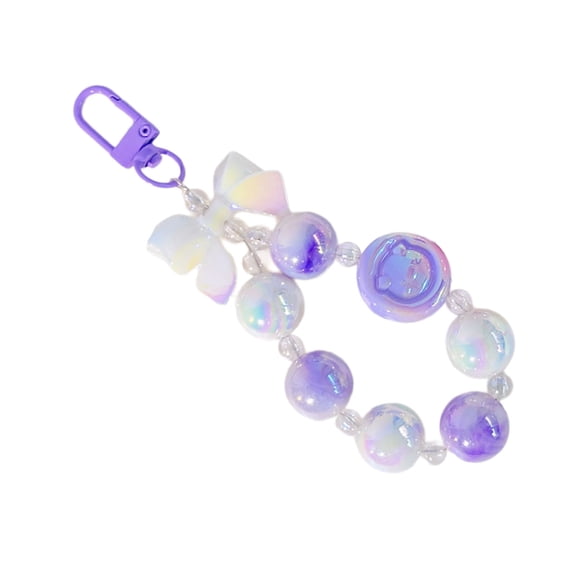JZROCKER Fun Calcium Tablet Piggy Beaded Keychain Stylish Key Chain for Keys and Decors