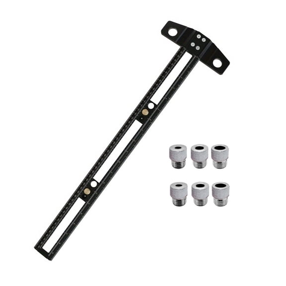 JZROCKER Functional Angles and Marking Ruler Positioning Tool for Home Renovations and Woodcrafts with Long Time Finish