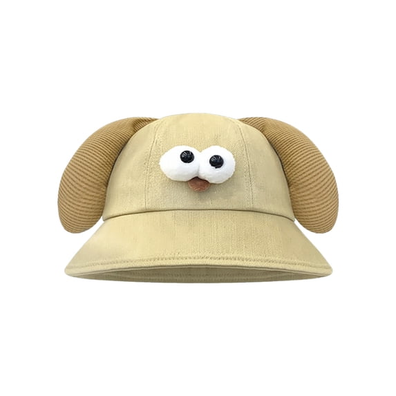 JZROCKER Funny Antennas Fisherman Hat for Female Outdoor Spring Sun Hat Cartoon Bucket Hat Party Headwear Breathable Camping Hat