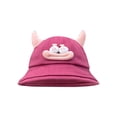 thumbnail image 1 of JZROCKER Funny Antennas Fisherman Hat for Female Outdoor Spring Sun Hat Cartoon Bucket Hat Party Headwear Breathable Camping Hat, 1 of 21