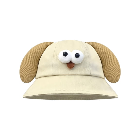 JZROCKER Funny Antennas Fisherman Hat for Female Outdoor Spring Sun Hat Cartoon Bucket Hat Party Headwear Breathable Camping Hat