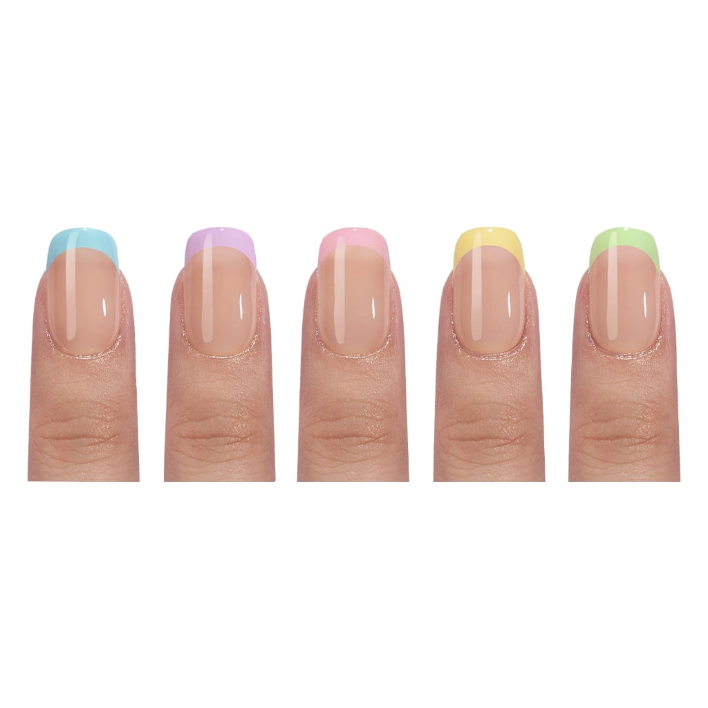 JZROCKER Gels Nails Tips 3 in1 X Coat Tip Preapplied Tip Primer,Base