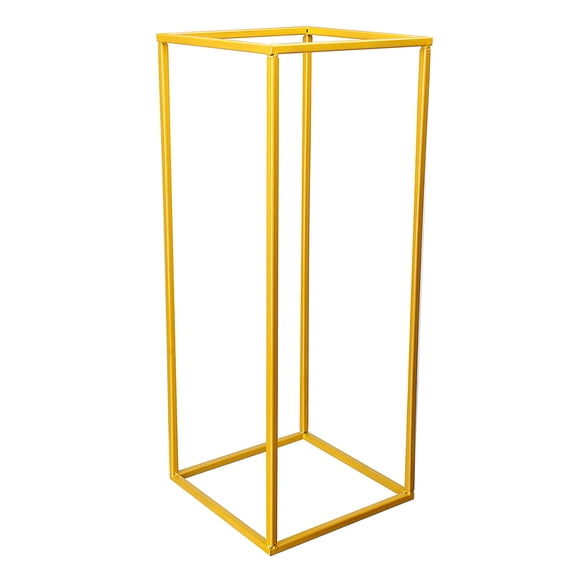 JZROCKER Geometric Shape Vases Column Stand and Vintage Flower Centerpiece Thickened Panel Flower Plant Racks Stands
