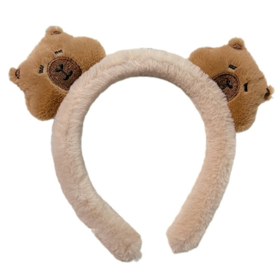 JZROCKER Girl Capybara Fun Headband Hair Clip for Photo Studio Photo Props