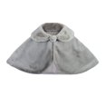 thumbnail image 1 of JZROCKER Girls Faux Furs Dress Coat Princesses Cape Winter Elegant Long Sleeve Cardigan, 1 of 14