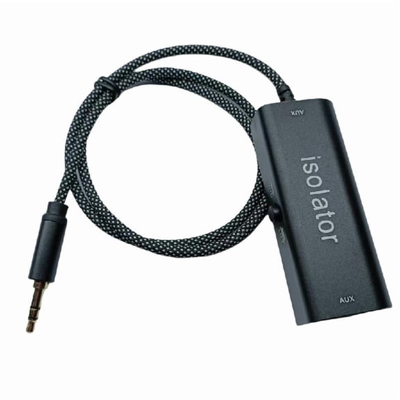 JZROCKER Ground Looping Noise Isolator Ground Looping Buzzing Noise Filter Ground Looping Buzzing Noise Elimination for Car Sound