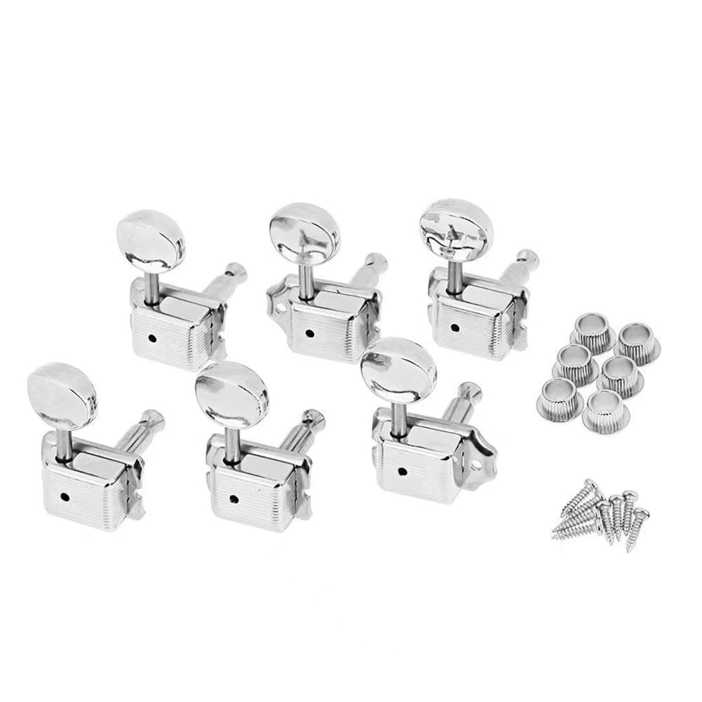 JZROCKER Guitar Machine Head 6R Guitar Tuning Keys Tuners for Acoustic