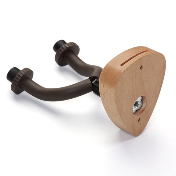 JZROCKER Guitar Wall Mount Hangers Wood Base Display Stand Guitar Hook Guitar Holder Hook Stand