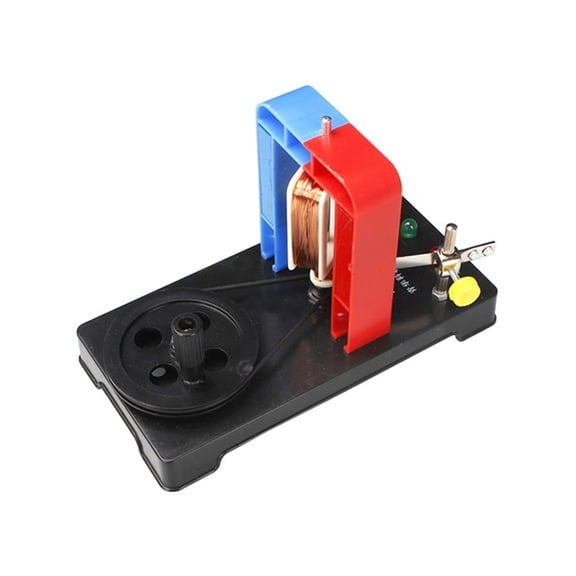 JZROCKER Hand-Cranked Electricity Generator Model Labs Demonstration Motor Teaching Aid for Physical Science Experiment Education