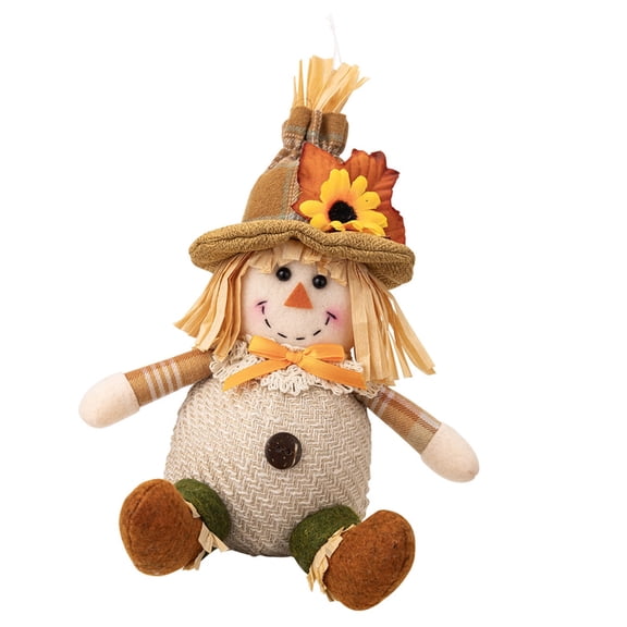 JZROCKER Handmade Scarecrows Sphere Hanging Decoration for Thanksgiving Season