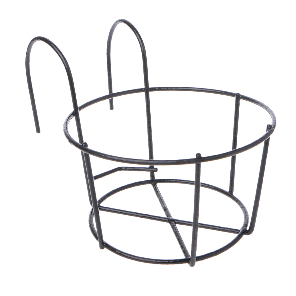 Plant Rocker JZROCKER Hanging Plant Rack Indoor Outdoor Round Plant Baskets Shelf ...