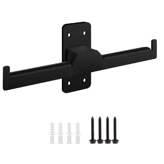JZROCKER Heavy Duty Wall Mount Bracket for Backpack Equipment and Gear Simple Installation Stainless Steel Garden Tool Rack