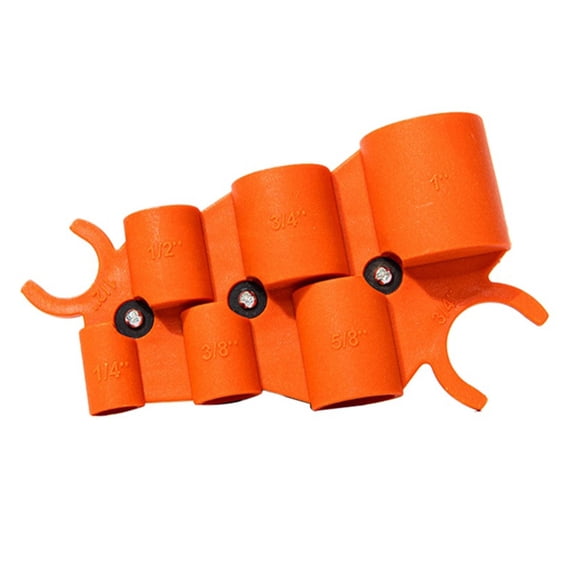 JZROCKER High Accuracy Pipe Chamfer and Depth Gauge Tool Set Pipe Tubing Chamfer Tool for Smooth Connection and Leak Prevention