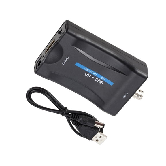 JZROCKER High Resolution BNC Coaxial to Multimedia Interfaces Converter Adapter for Cameras 720P/1080P Resolution