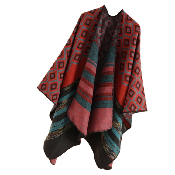JZROCKER Kimono Shawl Scarf Shoulder Wrap for Travel Bohemian Shawl Scarf Winter Poncho