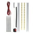 JZROCKER LED Light Rod for MK4 LED Light Strips 24V Bright Kit for MK4