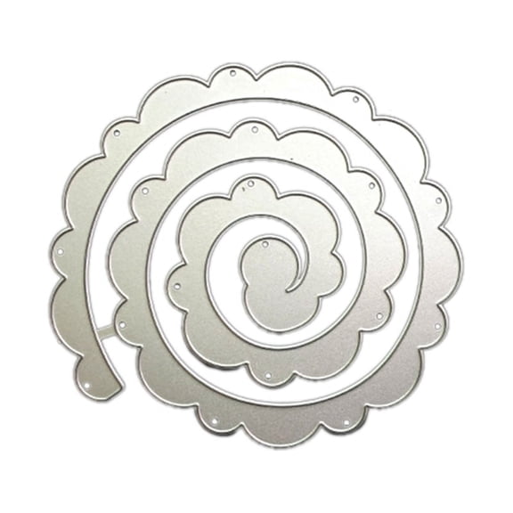 JZROCKER Lace Flower Metal Cutting Dies Stencil DIY Scrapbooking Album Paper Card Template Mold Embossing Craft Photo Making