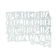 thumbnail image 1 of JZROCKER Letters A-Z Metal Cutting Dies Cut Stencils for Embossing Card Making, 1 of 10