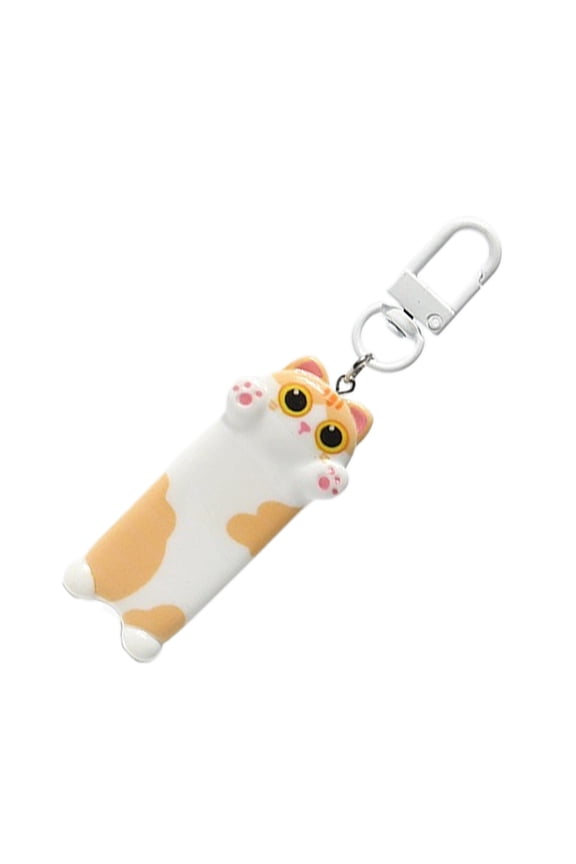 Lovely Cat Key Chain for Backpacks and Purses Cartoon Kittens Keychain for Bag