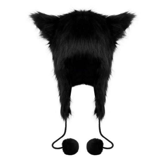 JZROCKER Lovely Plush Cats Ears Hat for Party Warm Headpiece Props Hat