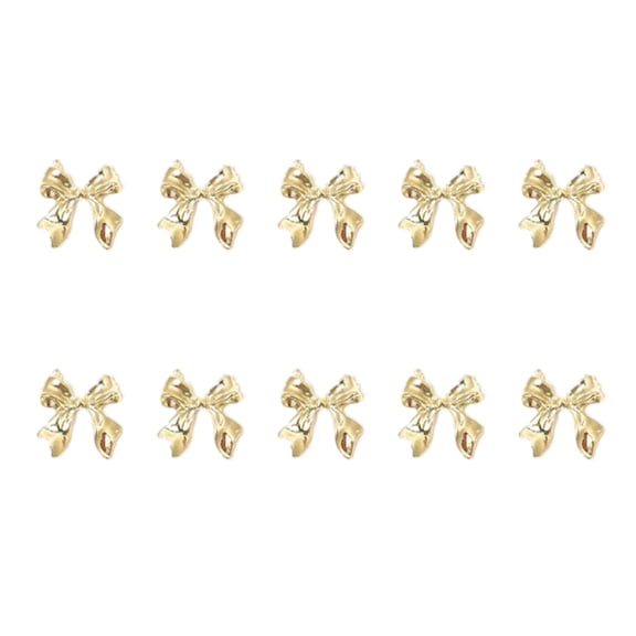 JZROCKER Metal Nails Studs 3D Nails Charm Nails Art Jewelry Nails Art Decals for Fingernails Toenails Decoration Nails Supplies