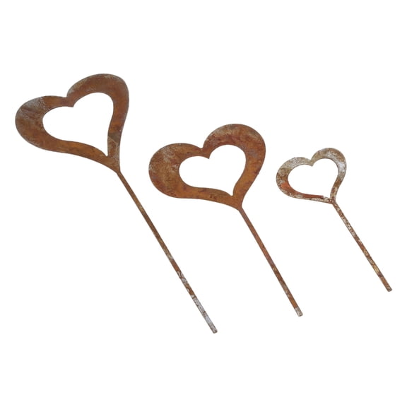 JZROCKER Metal Rusted Garden Stake Yard Sign Outdoor Decorations Backyard Decors