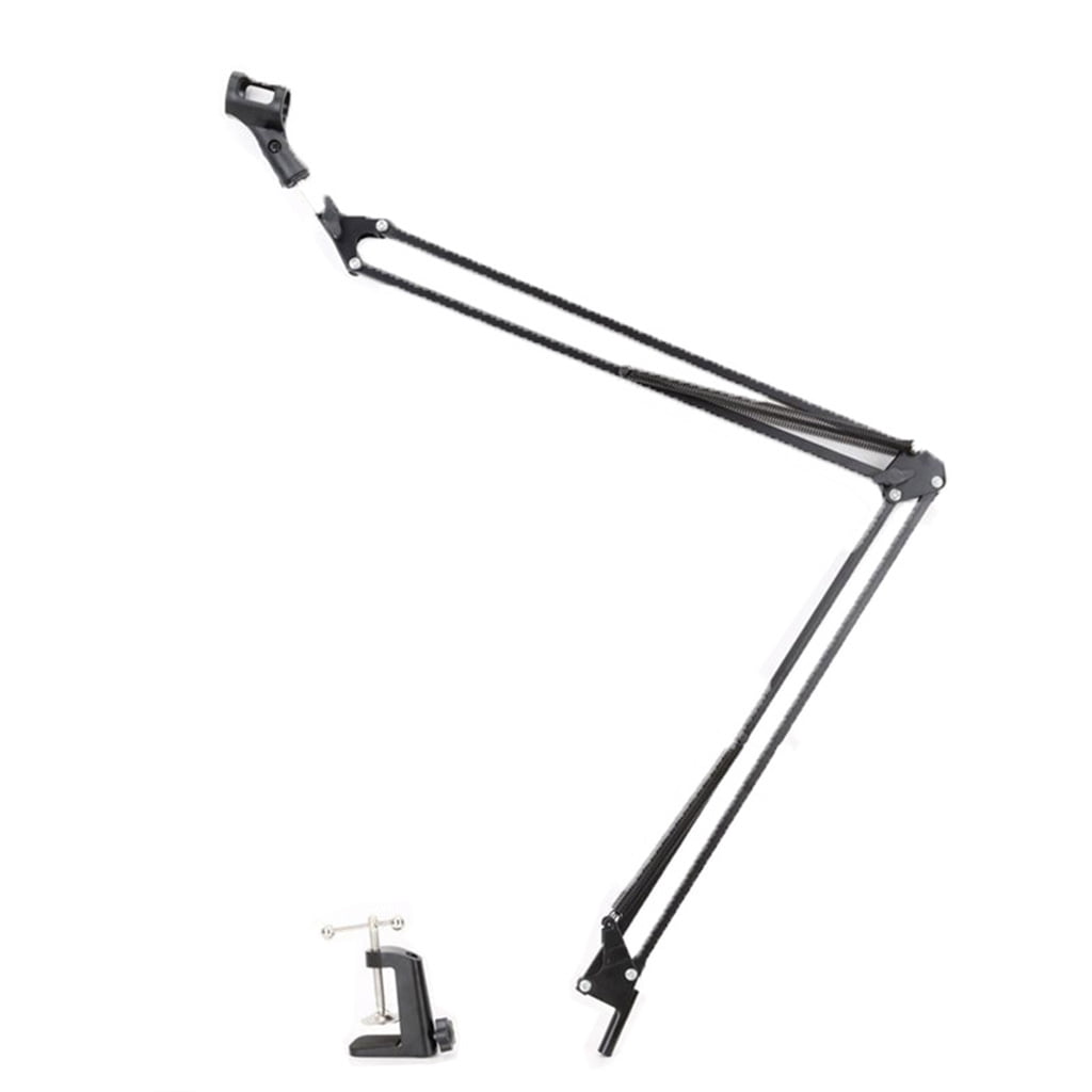 JZROCKER Microphone Arm Upgraded Mic Arm Microphone Stand Boom Suspension Stand