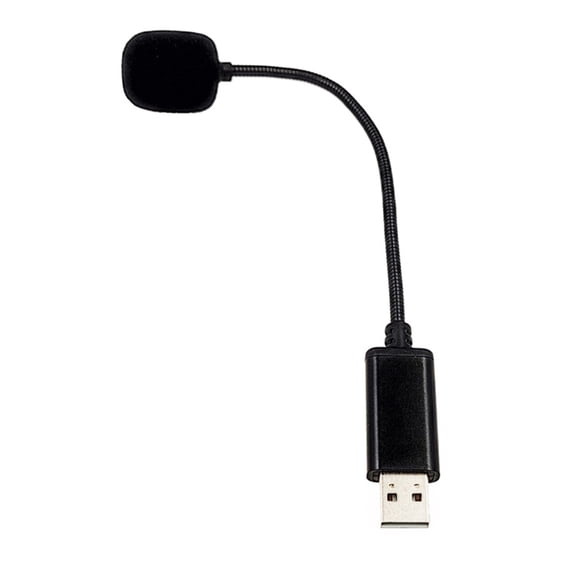 JZROCKER Mini USB Microphone for Laptop and Desktop Computer with Gooseneck for PC