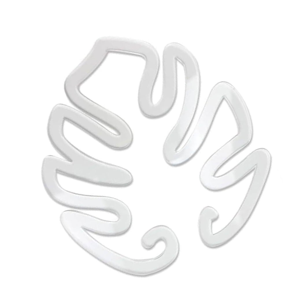 Plant Rocker JZROCKER Monstera Care Plant Support Clamps Clear Acrylic Plant Tame ...