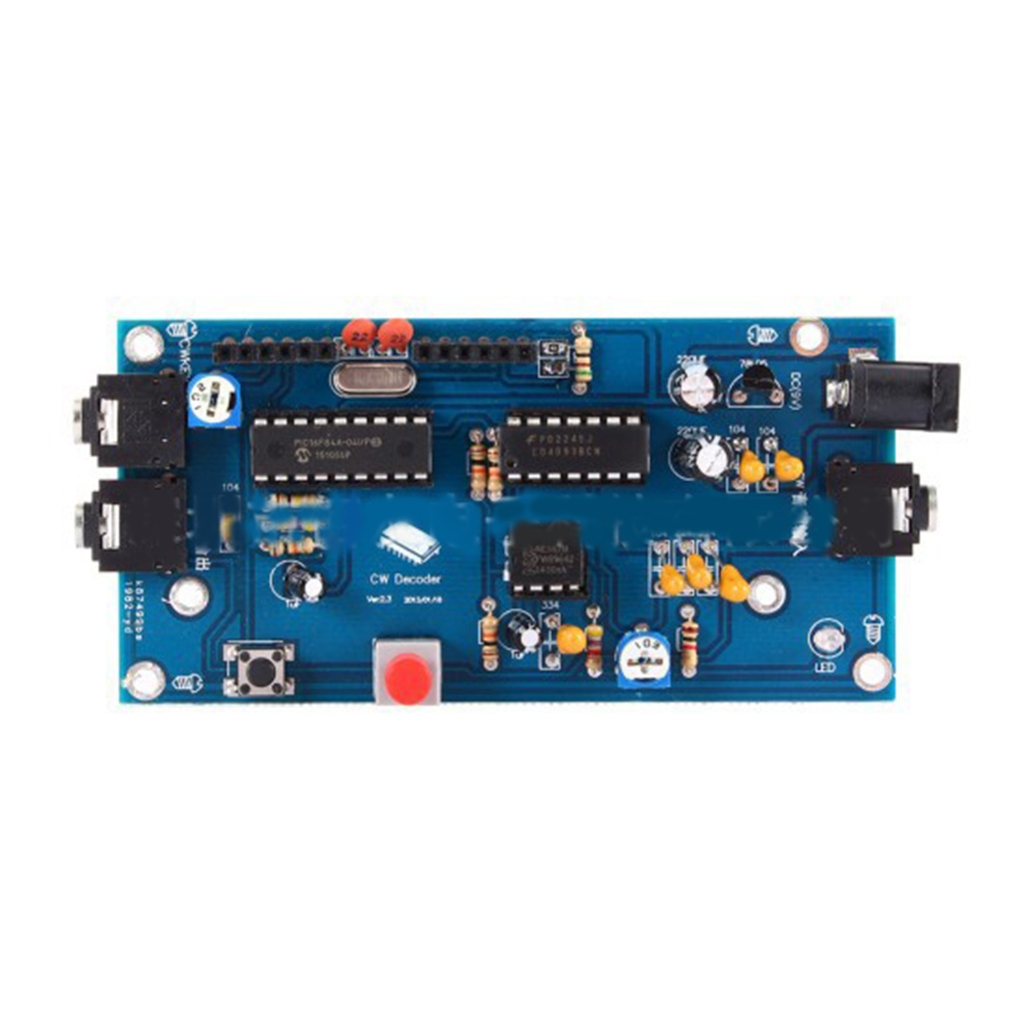 JZROCKER Morse Code Reader Translator DC712V/500mA CW Decoders for Radio Enthusiasts