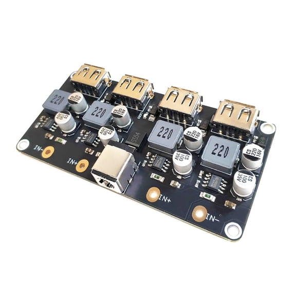 JZROCKER Multi Port USB Charging Hub USB QC3.0 USB Down Converter for Mobiles Tablets