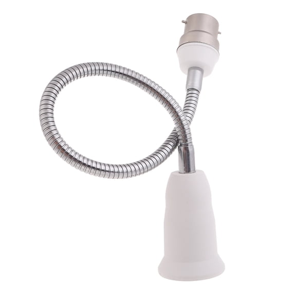 JZROCKER Multifunctional B22 to E27 Base Extended Light Holder Lamp Bulb Socket Adapter
