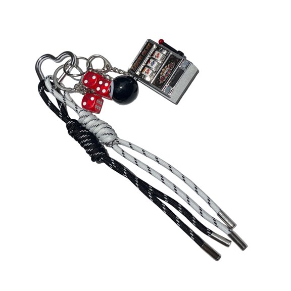 JZROCKER Multipurpose Rope Key Rings Stylish Rope Keychain Fashion Key Adornment Key Holder Key Clip Suitable for Daily Use